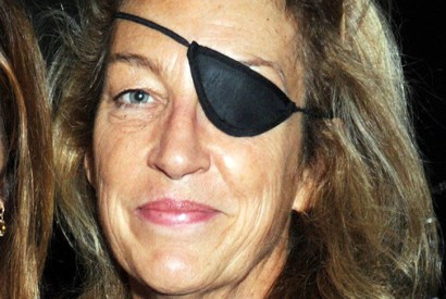 Marie Colvin, a year before her death. [Rex Features]