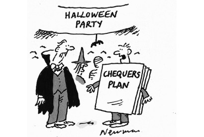 ‘I’ve come as the living dead.’