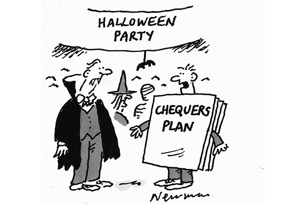 ‘I’ve come as the living dead.’