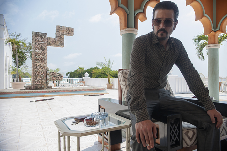 Diego Luna as Felix Gallardo in Netflix's latest series of Narcos. Photo: Carlos Somonte / Netflix