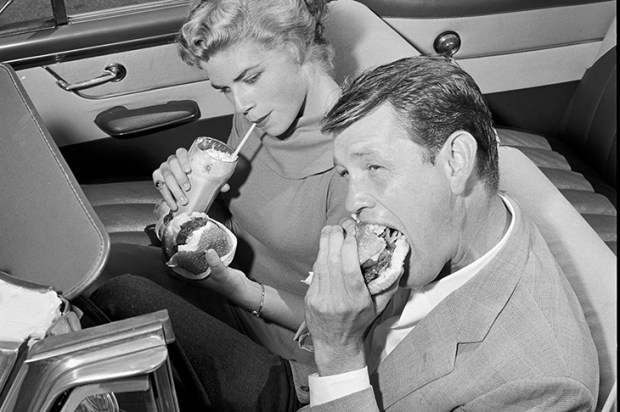 Everything always tastes so much better in a car