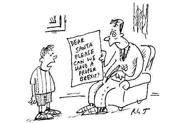 ‘I can’t believe you still believe in Brexit.’