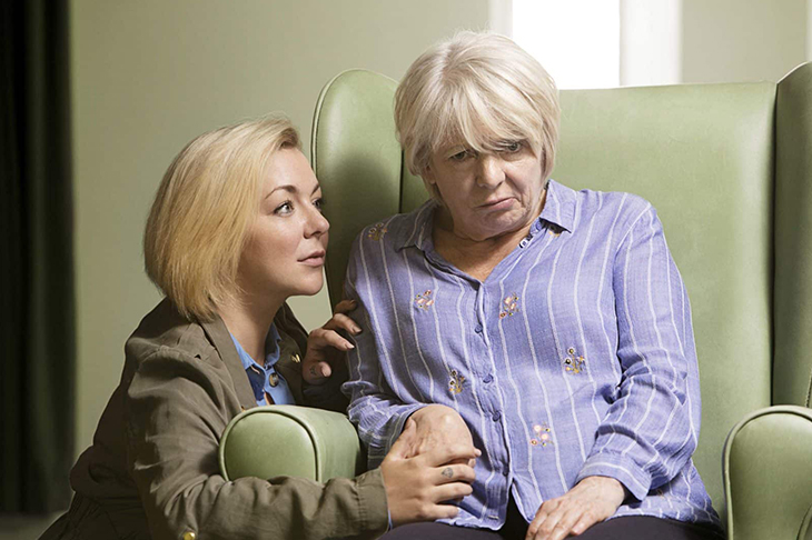 Sheridan Smith and Alison Steadman in Jimmy McGovern's Care. Photo: BBC / LA Productions / Dan Prince
