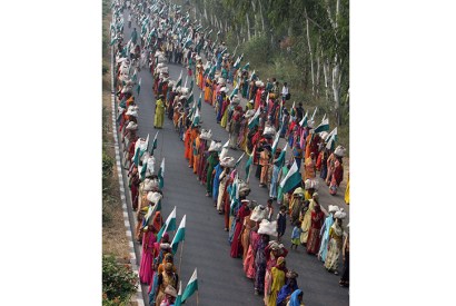: In 2007, thousands of India’s poorest marched on Delhi to petition for land rights.