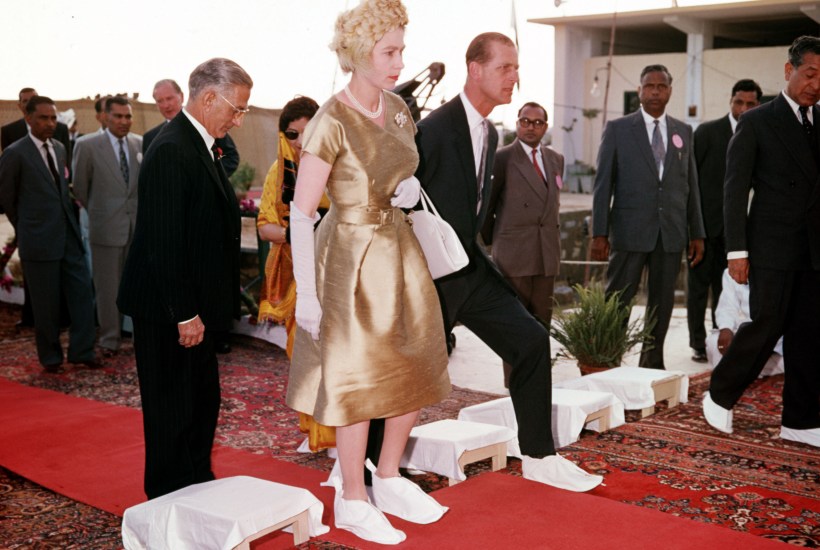 The Queen on a Royal Tour of Pakistan in 1961.