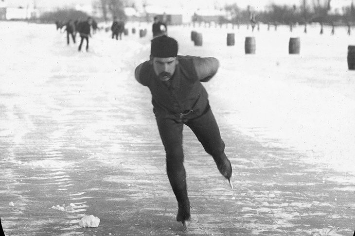 Charles J. Tebbutt at Littleport, January 1893, unknown photographer