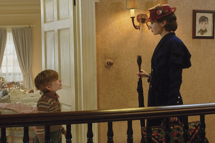 Practically perfect in every way: Joel Dawson and Emily Blunt in Mary Poppins Returns