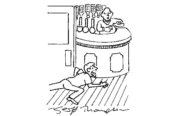 ‘Evening Bob, how did Dry January go?’