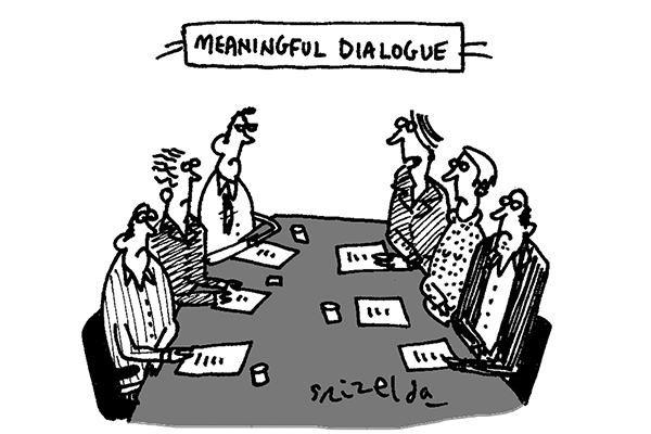 ‘Can’t we just go back to screaming at each other?’