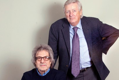 Writers of some of the best-loved programmes in British television history: Ian La Frenais and Dick Clement