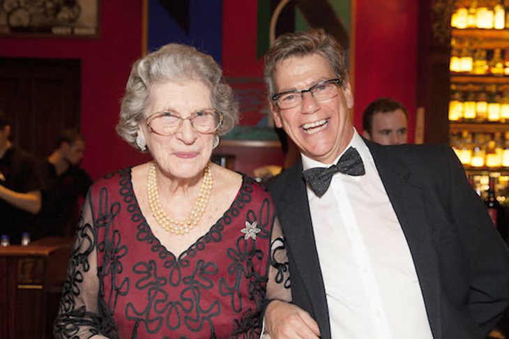 Jeremy Clarke and Baroness Trumpington