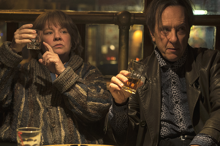 Emotionally devastating: Richard E. Grant and Melissa McCarthy in Can You Ever Forgive Me?