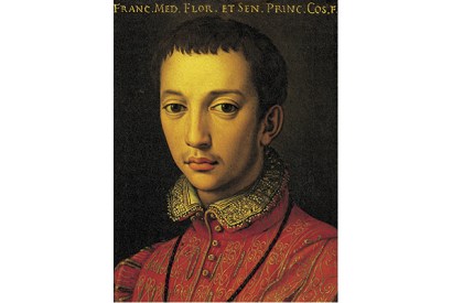 Grand Duke Francesco I de Medici may have been poisoned with arsenic by his brother Ferdinando. Portrait by Agnolo Bronzino