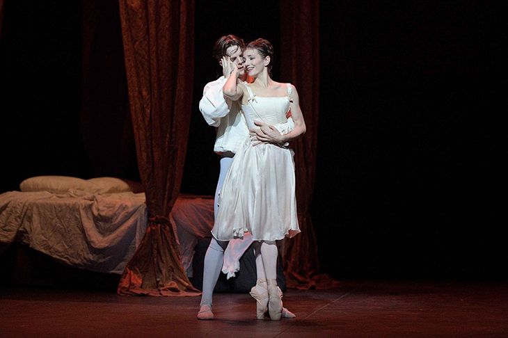 Alina Cojocaru and Joseph Caley in Manon. Photo: Laurent Liotardo