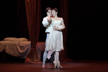 Alina Cojocaru and Joseph Caley in Manon. Photo: Laurent Liotardo