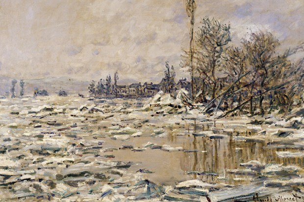 ‘The Break-up of the Ice’ by Claude Monet