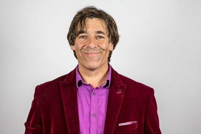 A blast of restorative air: comedian Mark Steel. Photo: In Pictures Ltd./ Corbis/ Getty Images