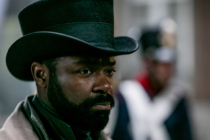 David Oyelowo as Javert in Andrew Davies's Les Misérables. Photo: BBC / Lookout Point / Laurence Cendrowicz