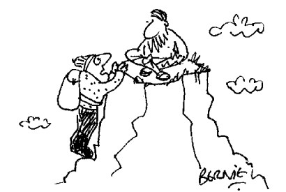 ‘I seek peace, enlightenment and an alterative to the backstop.’