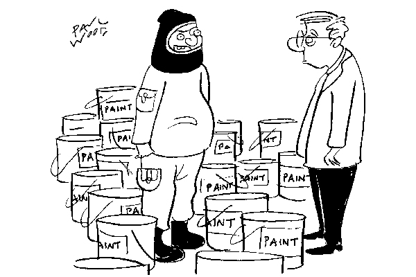 ‘Brexit? I’m stockpiling for a new statue of Thatcher.’