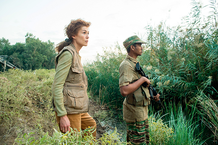 Mesmerising: Rosamund Pike as Marie Colvin in A Private War