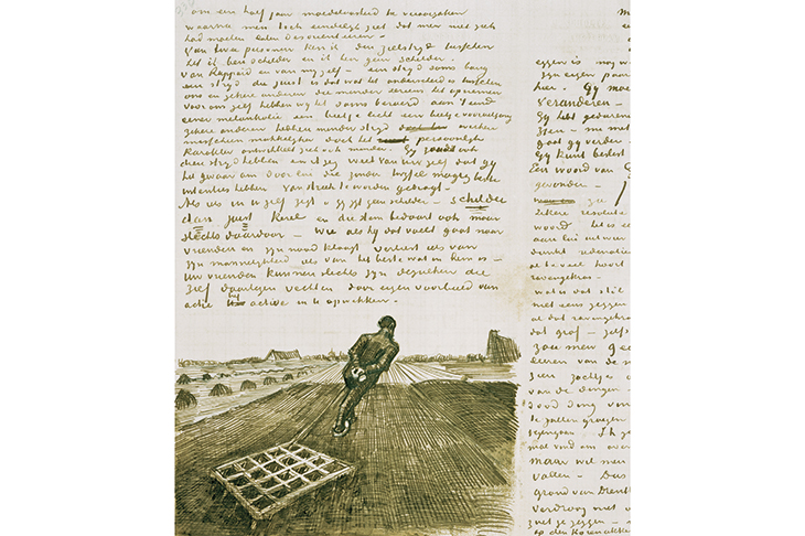 A letter from Vincent van Gogh to his younger brother Theo, dated 28 October 1883