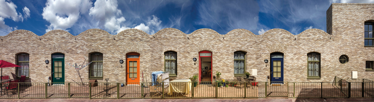 Polite postmodernism: Burbridge Close, Dagenham, by Peter Barber Architects is a recent housing development for the elderly that Roger Scruton approves of