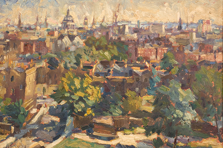 ‘St Paul from Bevin Court’, 1961, by Cyril Mann