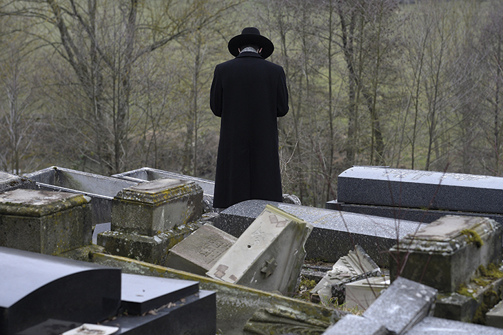 Hundreds of graves were vandalised in Sarre-Union’s Jewish cemetery in eastern France in February 2015