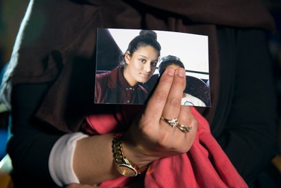 A teenage Shamima Begum, before she left Britain (Getty Images)