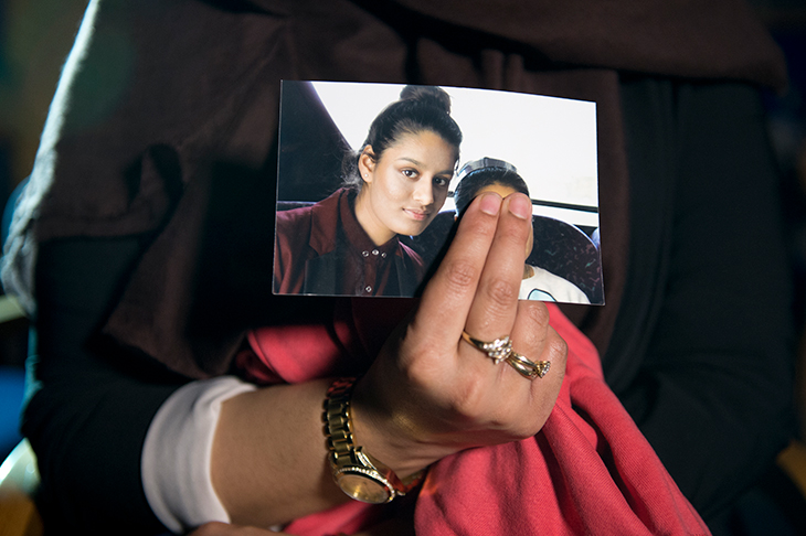 A teenage Shamima Begum, before she left Britain (Getty Images)