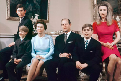 The Royals in 1972. Photo: Press Association