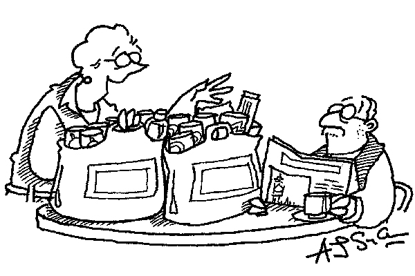 ‘I’m stockpiling for Brexit, and in the event of no Brexit, I’m stockpiling for Corbyn.’