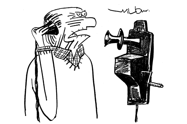 ‘For the last time, NO, I do not wish to upgrade my phone!’