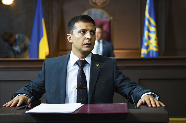 Life imitates art: Volodymyr Zelensky as Vasyl Holoborodko in Servant of the People