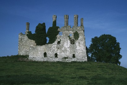 The ruins of Carbury Castle, Co. Kildare