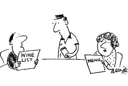 ‘What would you recommend with the all-day breakfast?’