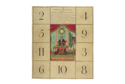 ‘The New and Fashionable Game of the Jew’, 1807