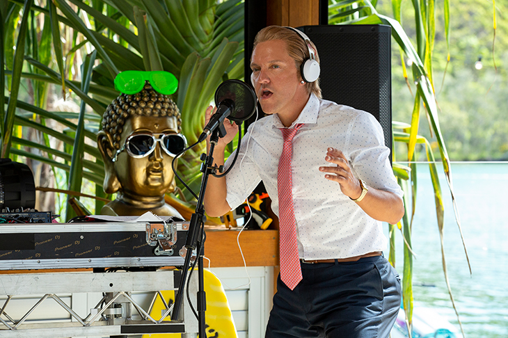 Chris Lilley as Quentin, the real-estate agent with an improbably huge arse who dreams of becoming a famous DJ