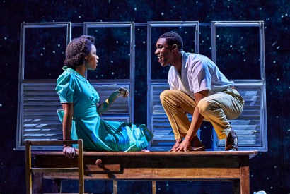 Leah Harvey as Hortense and C.J. Beckford as Michael Roberts in Small Island at the National Theatre Credit: Brinkhoff-Moegenburg