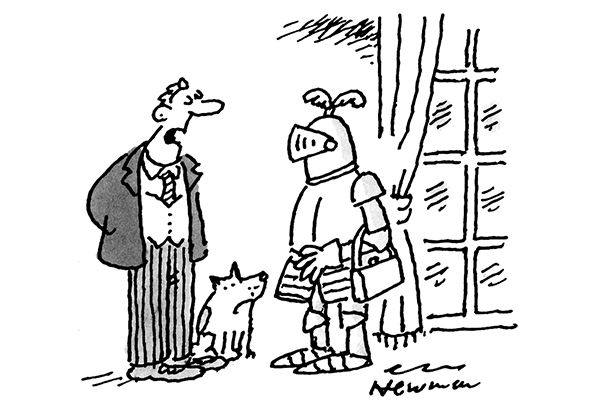 ‘It’s your outfit for meeting Mr Trump, Ma’am.’