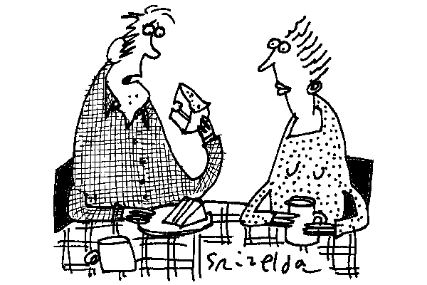 ‘I’ve been eating a lot more sugar since I gave it up.’