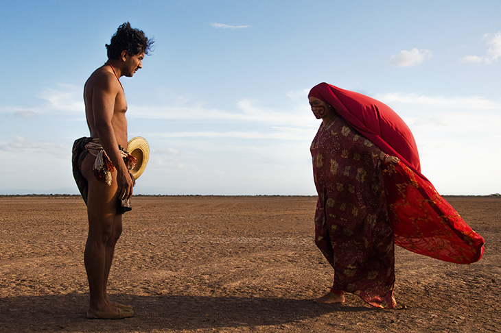 The tropes of noir and the spaghetti western are passed through a magical prism: a scene from Ciro Guerra and Cristina Gallego’s Birds of Passage