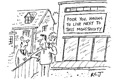 ‘We got the architect to make sure our extension was designed to be sympathetic.’