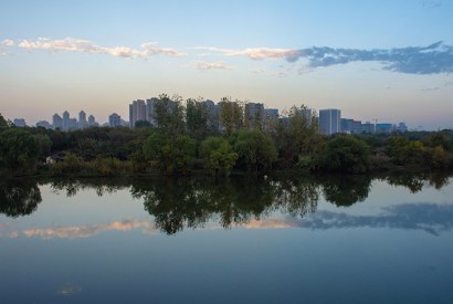 The flood-prone megacity of Wuhan on the Yangtze now has permeable pavements and artificial wetlands to soak up the water like a sponge