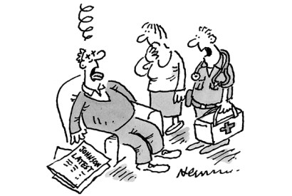 ‘He’s overdosed on Boris.’