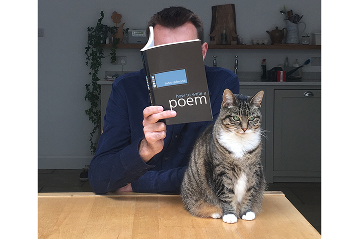 The retiring Brian Bilston.