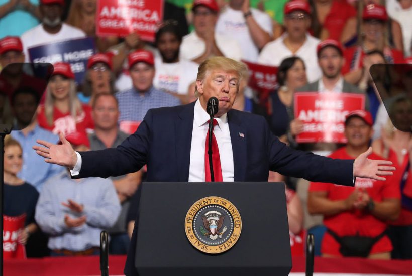 donald trump orlando poll dancer