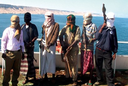 Somali pirates, photographed in 2012