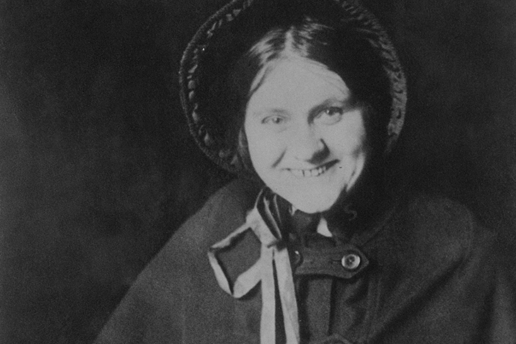 Maud West disguised as a Salvation Army worker, c. 1920